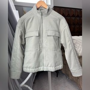 NWT Pretty sage green women coat jacket size small